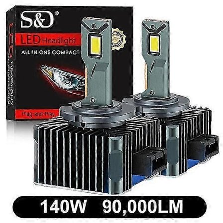 90000LM D3S LED D1S D2S D4S D5S D8S Led 140W Forlygter HID D1R D2R D3R D4R D5R D8R Pære Canbus Bil Lys Auto 6000K 12V 24V