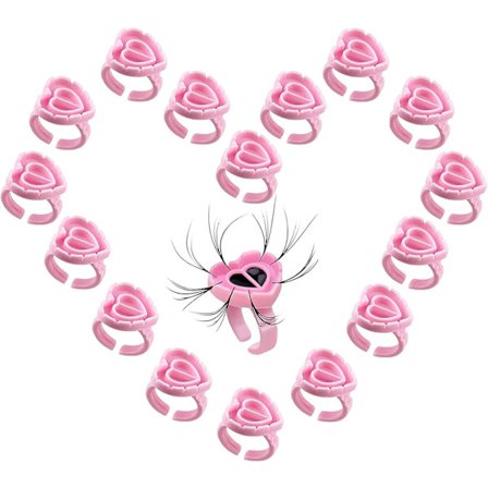 100ST Limringar för ögonfransförlängning, ögonfranslimhållare Gl