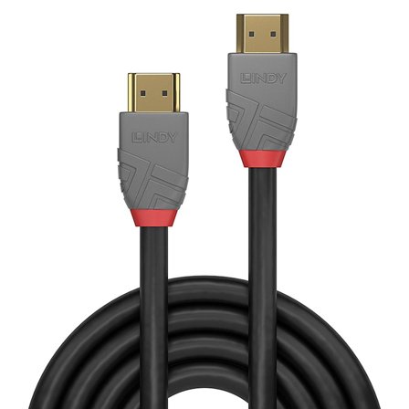 Lindy Anthra Line HDMI-kabel med Ethernet - 50 cm