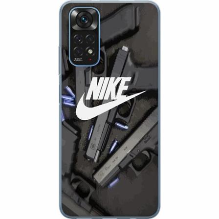 Xiaomi Redmi Note 11 Genomskinligt Skal Nike