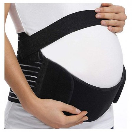 Maternity graviditetsstöd bälte/skena - Rygg, buk, magband (kol, M)