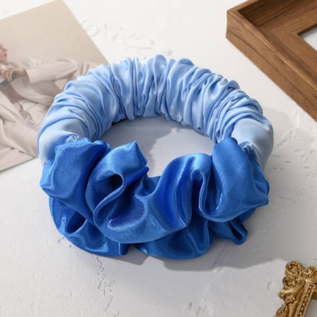 Lazy Heatless Curling Rod Pannband Hårrullar Inga Heat Curls Blue