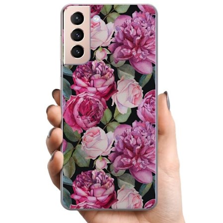 Yhteensopiva Puhelinkuori Samsung Galaxy S21 Kukat
