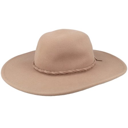 Seeberger - Beige Sunhat Hut - Woolfelt Floppy Camel Sun Hat @ Hatstore