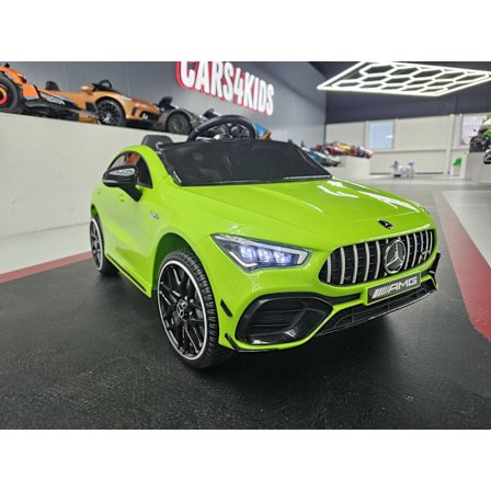 Children's car Mercedes CLA 45 green