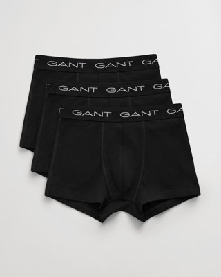 GANT - Teen 3-pakning trunks, boksershorts til herre black