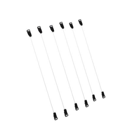 1/3/5 6 Par Nylon 6 Storlekar Osynlig fisklina Wire för 1 Pc