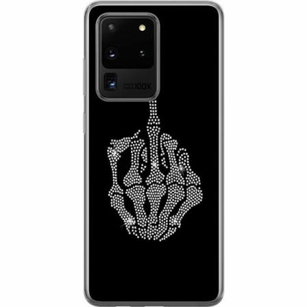 Samsung Galaxy S20 Ultra Mjukt Skal - Fuck You Bling