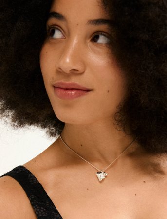 Pilgrim Luis Necklace Silver-Plated - Silver - ONE SIZE