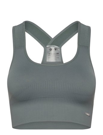 aim ́n High Support Ribbed Bra - Green - M