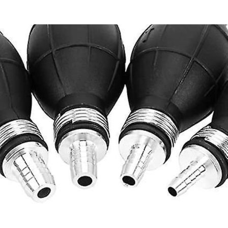 Käsikäyttöinen polttoainepumppu, kumi ja alumiini, syöttölamppu, auto, vene, merimoottori