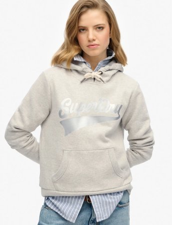 Superdry Super Athletics Hood - Grey - 10
