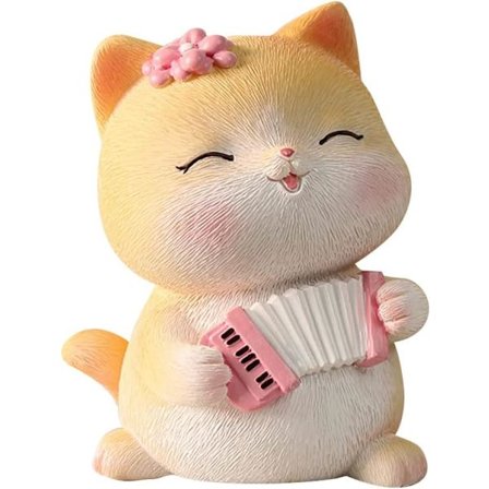 Harts Resin Kat Bilprydnad, Miniatyr Kat Bilinstrumentbräda Dekoration DXGHC