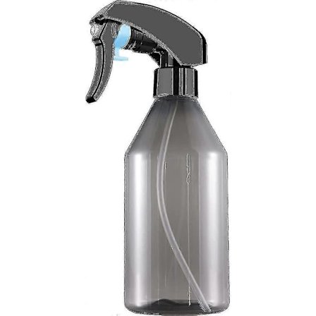 Sprayflaske, 300 ml plastik fin tågesprøjte til rengøringsmiddel, tom vandsprøjte med trigger, til havearbejde blomster grå - Youa ILJ