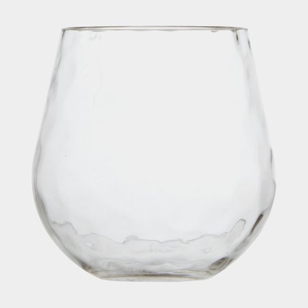 Verres en plastique Marine Business Hammered, transparent, 41 cl, 6-pack