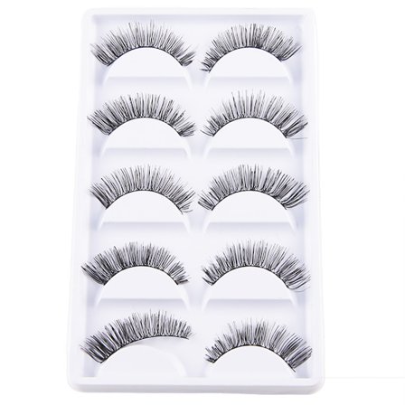 10 stk Luksuriøse lange falske øyevipper - Frida