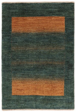 Hand Knotted Persian Loribaft Fine Persia Rug 80X116 Black/Brown