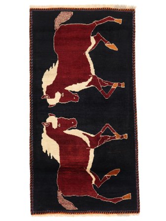 Liten Ghashghai Fine Matta 83X167 Ull