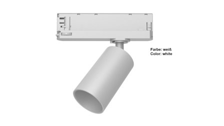 SYNERGY Track-Serie für Stromschiene 3PH VLF-Serie weiß 3000K (Standard integrated Adapter)