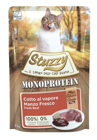 Stuzzy Monoprotein Bocconcini Con Manzo Per Gatti Adulti Bustina