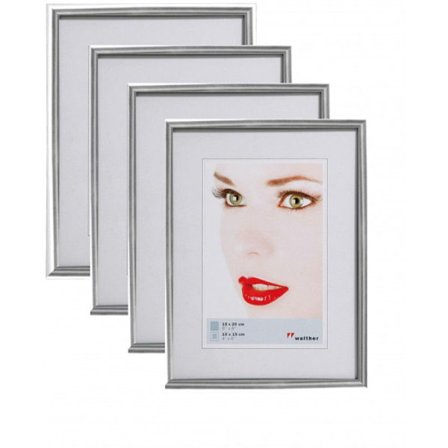 4 kehystä - Walther Galeria - 13 x 18 cm - Hopea