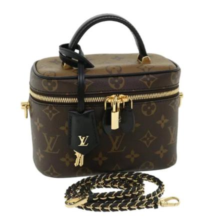 Louis Vuitton Vintage Pre-owned Canvas handvskor brun, Dam Vintage Väskor, Dam, Storlek: ONE SIZE