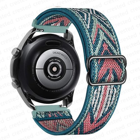 20 mm 22 mm band för Samsung Galaxy Watch 4/classic/3/5/ pro/active 2 Gear S3 Elastisk nylon Huawei Watch Gt 2 2e 3 Pro Strap