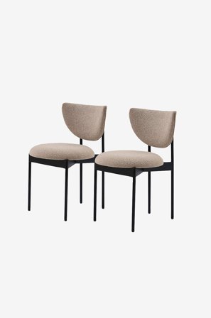 Homeroom Collection - Alfred 2-pack matstol - Natur - Stolar - Från Homeroom