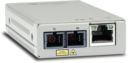 Allied Telesis AT MMC200/SC - fibermedieomformer - 100Mb LAN - TAA-samsvar