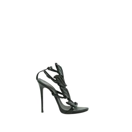 Giuseppe Zanotti Pre-owned Pre-owned Leather heels , Zwart , Dames , Maat: 40 EU Vintage Schoenen