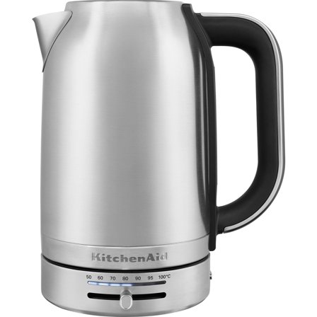 Kitchenaid 5KEK1701ESX Vattenkokare 1,7 liter, stainless steel | Köksmaskiner > Vattenkokare | Bagaren och Kocken