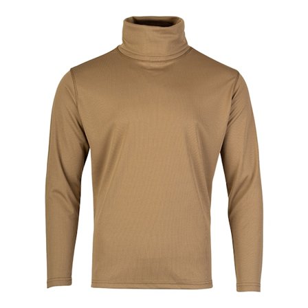 Viper Tactical Camo Roll Neck Midlayer för män, L Coyote