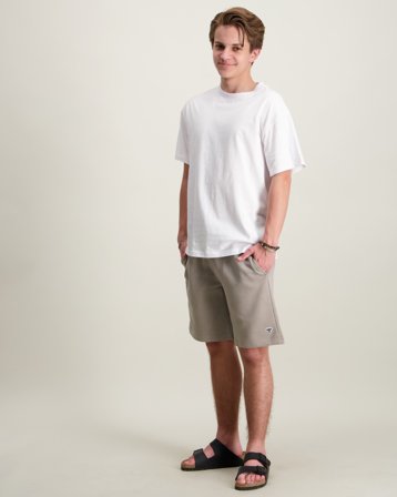 Hummel hmlJR LOOSE SWEAT SHORTS BEE Grå Shorts Kille - Kids Brand Store