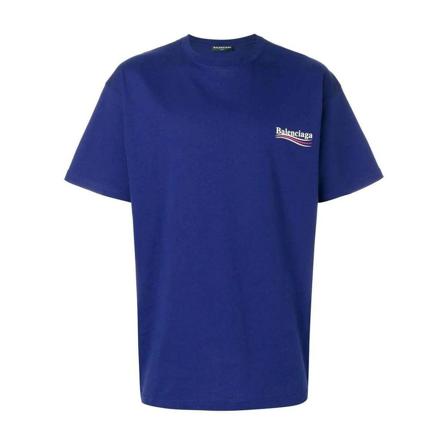Balenciaga T-Shirts Blå, Herre