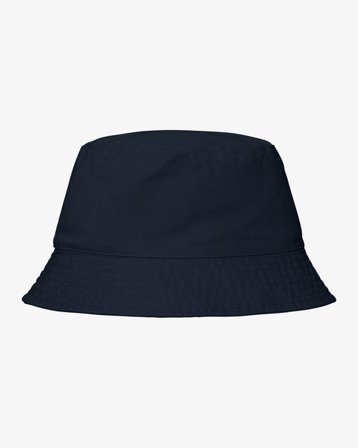 Organic Cotton Bucket Hat - Navy Blue - Male - L-XL