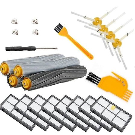 Hepa-filter, hovedsidoborste til Irobot Roomba 980 990 900 896