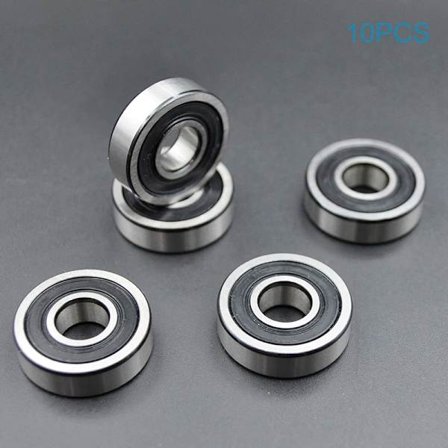 10 st 628 2RS Premium Kullager 8mm Borr Rullhjulslager Tätat Smort