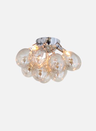 Gross taklampe plafond Ø30 - amber