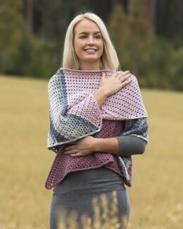 Hekleoppskrift Sjal - Järbo