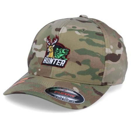 Hunter - Camo flexfit Keps - Hunter Camo Flexfit @ Hatstore