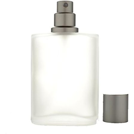 Tom 100 ml parfymflaska i glas med spray
