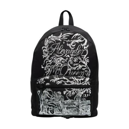 Alexander McQueen Rugzak , Zwart , Heren , Maat: ONE Size Rugzakken