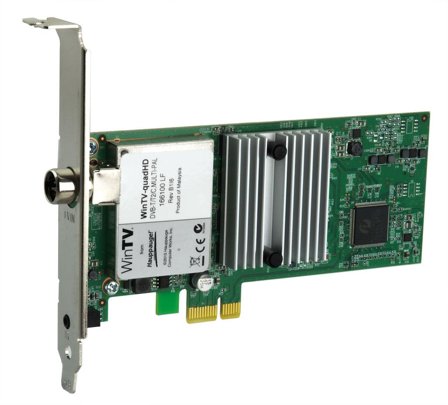 HAUPPAUGE WinTV quadHD - digital TV-kanalvelger - PCIe