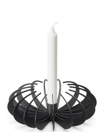 Shadow Candleholder Home Decoration Candlesticks & Tealight Holders Candlesticks Svart Design House Stockholm