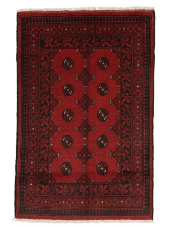 Handgeknoopt Afghan Fine Vloerkleed 100X150
