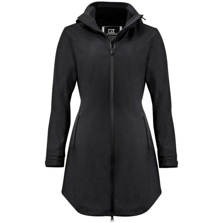 CUTTER & BUCK Skaljacka Wedderburn dam svart XS - Lyreco - Arbetskläder - Arbetsjackor - Skal- och funktionsjackor