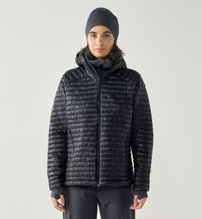 Haglöfs L.I.M Mimic II Hood Women True Black - Dame - L