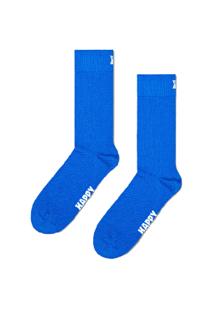 Happy Socks Solid Sock Sockor Dam Blå 36-40