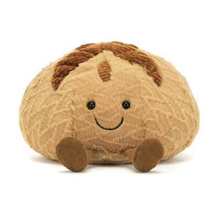 Jellycat 16 cm Amuseables Surdeigsbrød myk leke