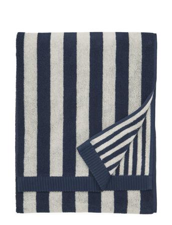 Kaksi Raitaa Bath Towel 70X150 Home Textiles Bathroom Textiles Towels & Bath Towels Beach Towels Blå Marimekko Home